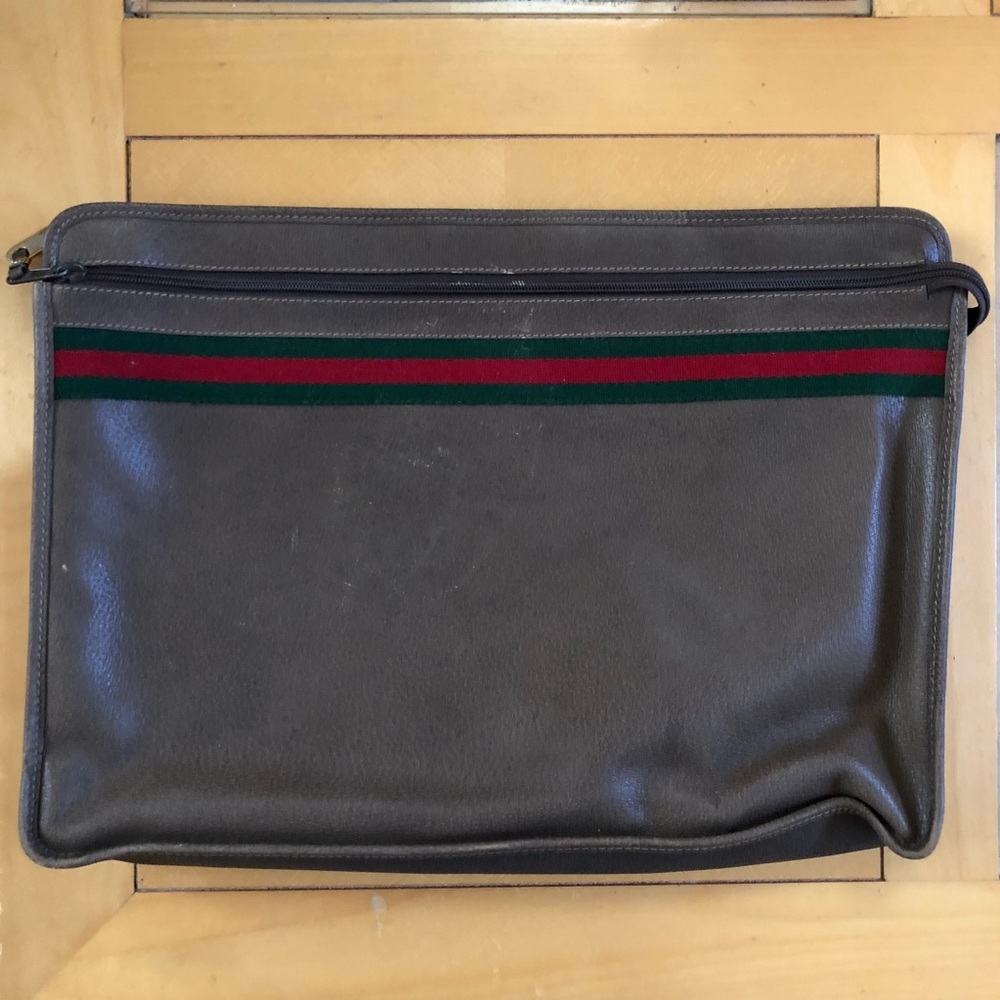 Vintage Gucci Portfolio Clutch